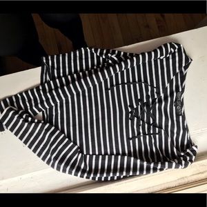 Striped Top Shop Crop Top